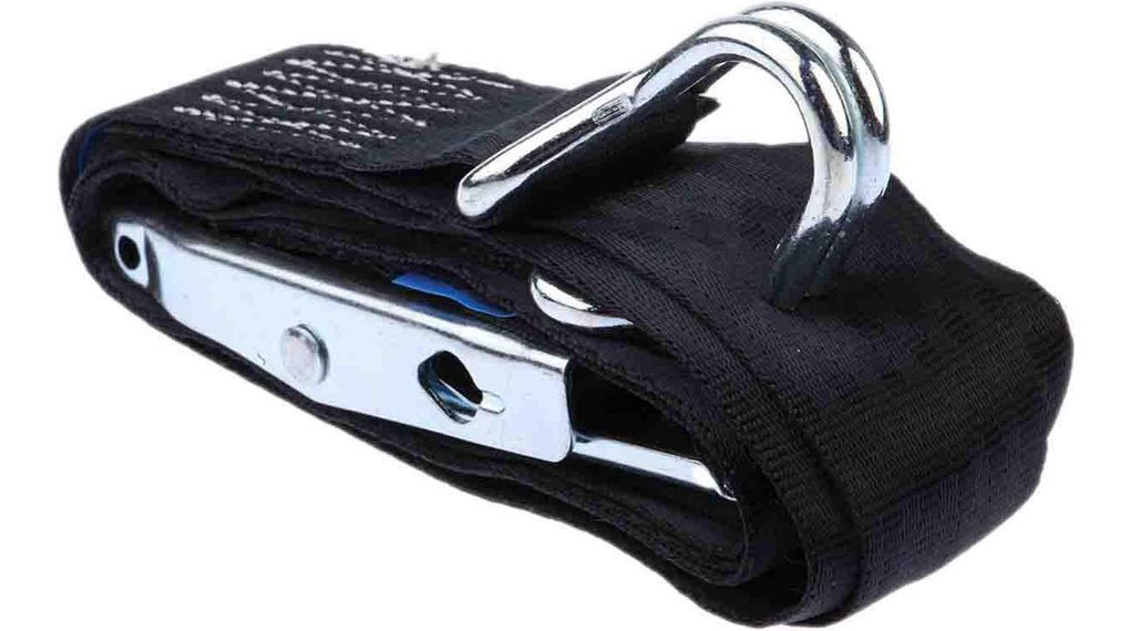 Lashing Strap, 4m, 600kg, Noir